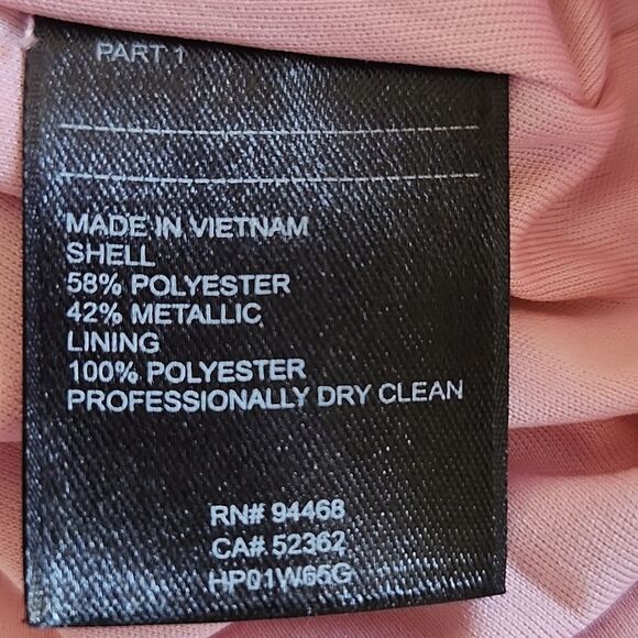 Laundry By Shelli Segal Metallic Dress - Picture 7 of 12